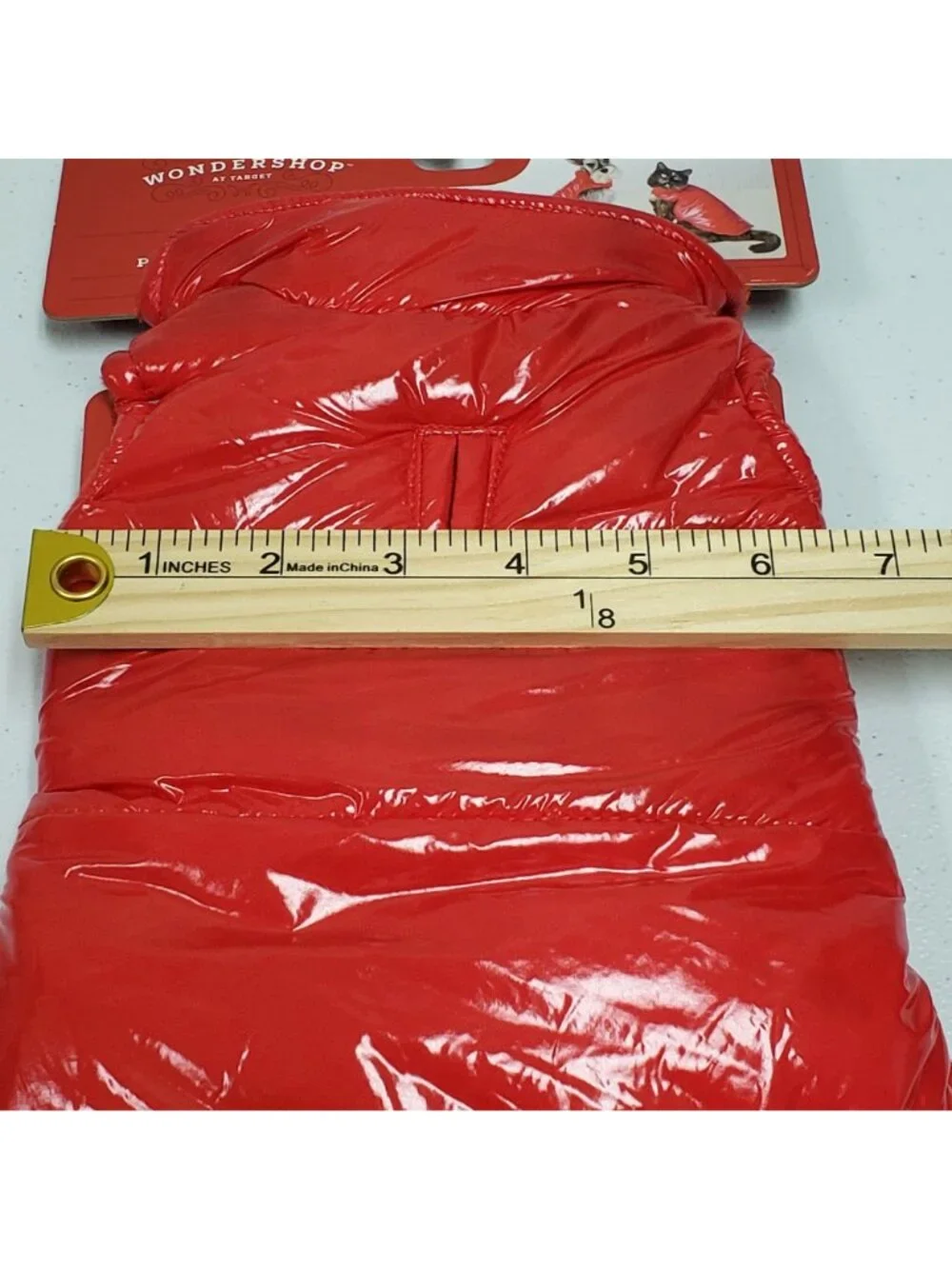Wondershop Red Pet Puffer Vest for Cat and Dog Size XS